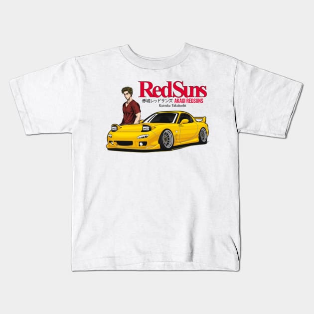 Redsuns Keisuke takahashi Kids T-Shirt by MOTOSHIFT